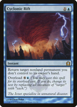 Cyclonic Rift [Return to Ravnica] | Mindsight Gaming