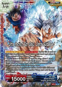 Son Goku // Ultra Instinct Son Goku, Limits Surpassed [BT9-100] | Mindsight Gaming