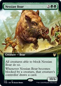 Nessian Boar (Extended Art) [Theros Beyond Death] | Mindsight Gaming