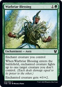 Warbriar Blessing [Theros Beyond Death] | Mindsight Gaming