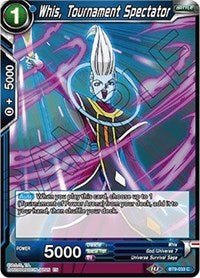 Whis, Tournament Spectator [BT9-033] | Mindsight Gaming