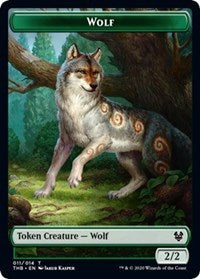 Wolf Token [Theros Beyond Death] | Mindsight Gaming