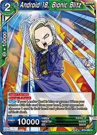 Android 18, Bionic Blitz [BT9-099] | Mindsight Gaming