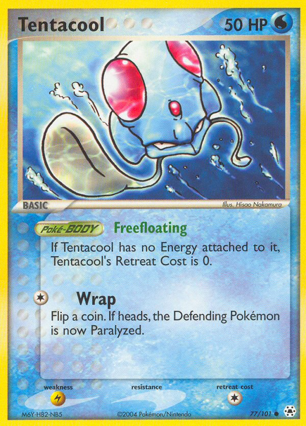 Tentacool (77/101) [EX: Hidden Legends] | Mindsight Gaming