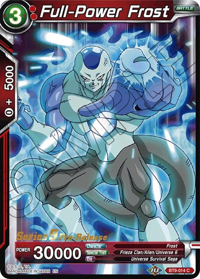 Full-Power Frost (Universal Onslaught) [BT9-014] | Mindsight Gaming