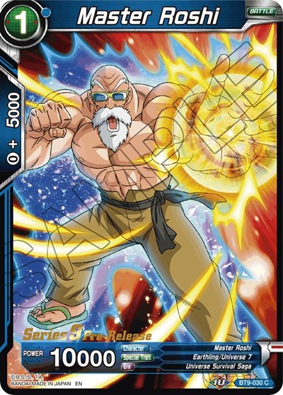 Master Roshi (Universal Onslaught) [BT9-030] | Mindsight Gaming