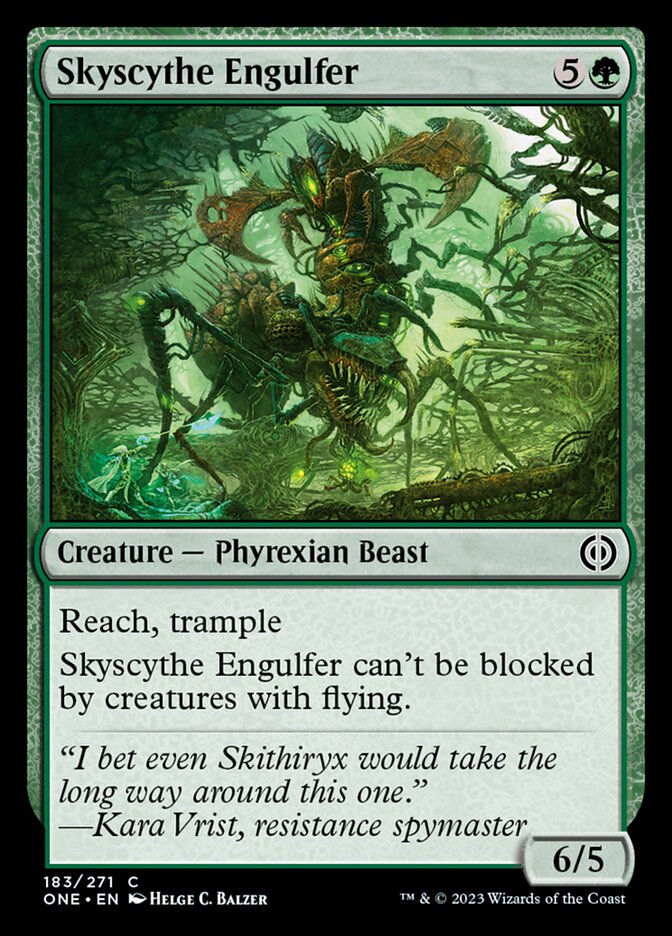 Skyscythe Engulfer [Phyrexia: All Will Be One] | Mindsight Gaming