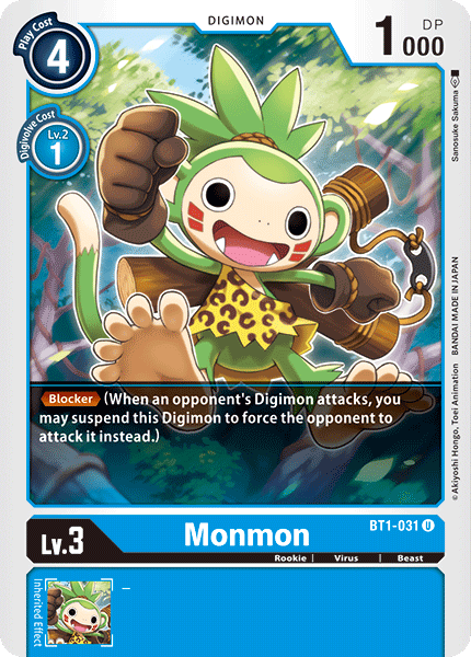 Monmon [BT1-031] [Release Special Booster Ver.1.0] | Mindsight Gaming