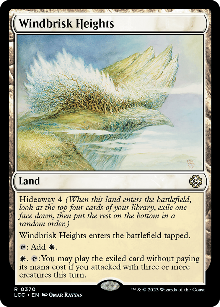 Windbrisk Heights [The Lost Caverns of Ixalan Commander] | Mindsight Gaming