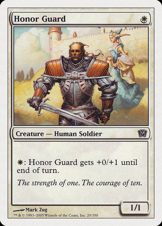 Honor Guard [Ninth Edition] | Mindsight Gaming