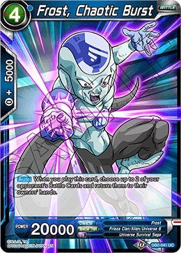 Frost, Chaotic Burst [DB2-041] | Mindsight Gaming