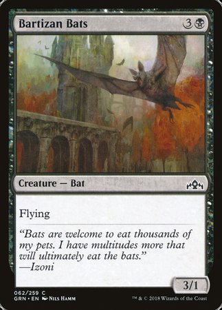 Bartizan Bats [Guilds of Ravnica] | Mindsight Gaming