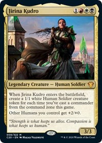 Jirina Kudro (Commander 2020) [Oversize Cards] | Mindsight Gaming