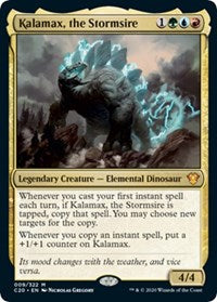 Kalamax, the Stormsire (Commander 2020) [Oversize Cards] | Mindsight Gaming