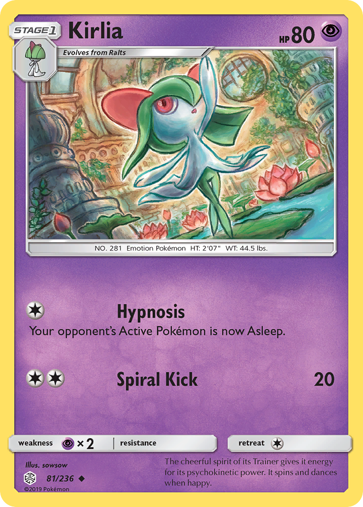 Kirlia (81/236) [Sun & Moon: Cosmic Eclipse] | Mindsight Gaming