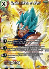 Vegito, Unison of Might [BT10-003] | Mindsight Gaming