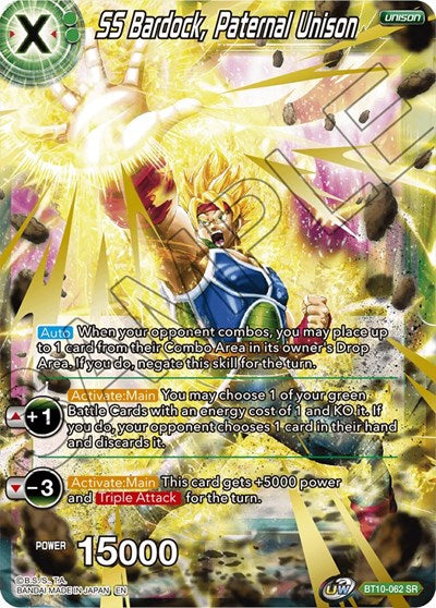 SS Bardock, Paternal Unison [BT10-062] | Mindsight Gaming