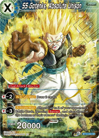 SS Gotenks, Absolute Unison [BT10-033] | Mindsight Gaming