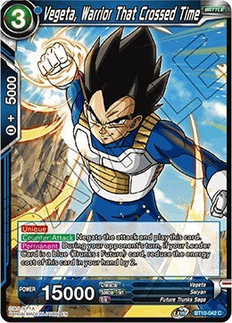 Vegeta, Warrior That Crossed Time [BT10-042] | Mindsight Gaming