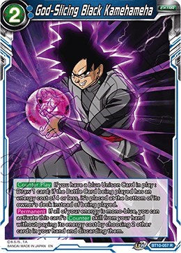 God-Slicing Black Kamehameha [BT10-057] | Mindsight Gaming