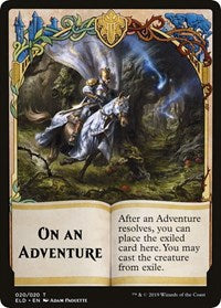 On An Adventure Double-sided Emblem (Challenger 2020) [Unique and Miscellaneous Promos] | Mindsight Gaming