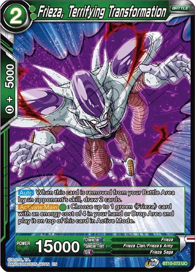 Frieza, Terrifying Transformation [BT10-073] | Mindsight Gaming