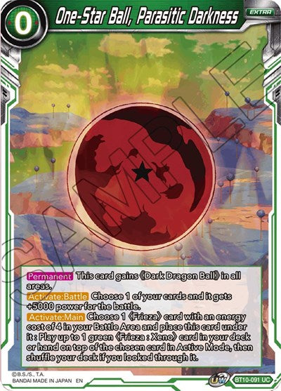 One-Star Ball, Parasitic Darkness [BT10-091] | Mindsight Gaming