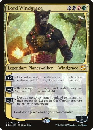 Lord Windgrace [Commander 2018] | Mindsight Gaming