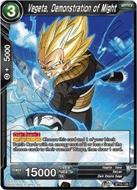 Vegeta, Demonstration of Might [BT10-129] | Mindsight Gaming