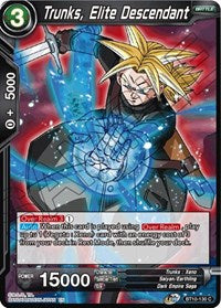 Trunks, Elite Descendant [BT10-130] | Mindsight Gaming