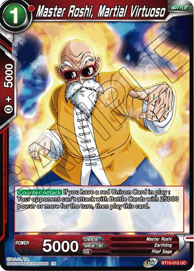 Master Roshi, Martial Virtuoso [BT10-010] | Mindsight Gaming