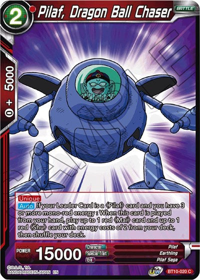 Pilaf, Dragon Ball Chaser [BT10-020] | Mindsight Gaming