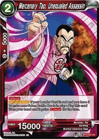 Mercenary Tao, Unequaled Assassin [BT10-027] | Mindsight Gaming