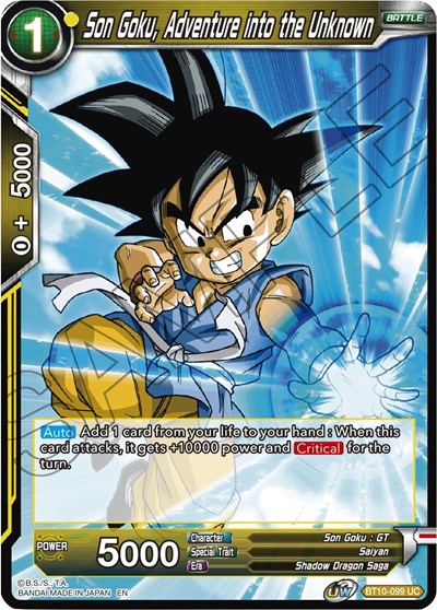 Son Goku, Adventure into the Unknown [BT10-099] | Mindsight Gaming