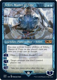 Teferi, Master of Time (Showcase) (290) [Core Set 2021] | Mindsight Gaming