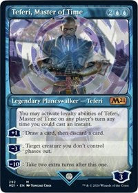 Teferi, Master of Time (Showcase) (292) [Core Set 2021] | Mindsight Gaming