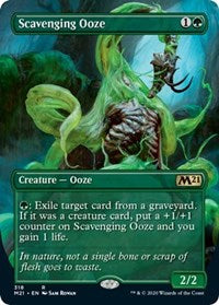 Scavenging Ooze (Alternate Art) [Core Set 2021] | Mindsight Gaming