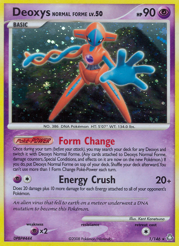 Deoxys Normal Forme (1/146) [Diamond & Pearl: Legends Awakened] | Mindsight Gaming