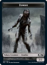 Zombie Token [Core Set 2021] | Mindsight Gaming