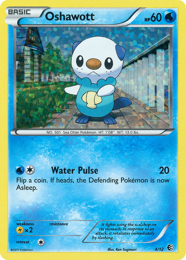 Oshawott (4/12) [McDonald's Promos: 2011 Collection] | Mindsight Gaming