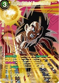 Vegeta, Prideful Transformation (SPR) [BT10-105] | Mindsight Gaming