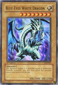 Blue-Eyes White Dragon [LOB-001] Ultra Rare | Mindsight Gaming