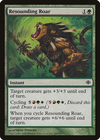 Resounding Roar [Shards of Alara] | Mindsight Gaming