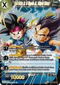 Son Goku Jr. & Vegeta Jr., Saiyan Scions [EX13-30] | Mindsight Gaming