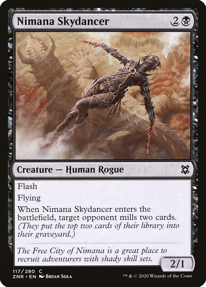 Nimana Skydancer [Zendikar Rising] | Mindsight Gaming