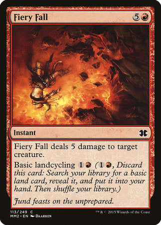 Fiery Fall [Modern Masters 2015] | Mindsight Gaming