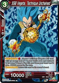 SSB Vegeta, Technique Unchained [BT11-009] | Mindsight Gaming