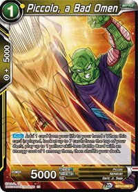 Piccolo, a Bad Omen [BT11-098] | Mindsight Gaming