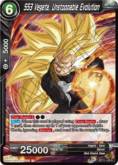 SS3 Vegeta, Unstoppable Evolution [BT11-129] | Mindsight Gaming