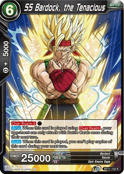 SS Bardock, the Tenacious [BT11-132] | Mindsight Gaming